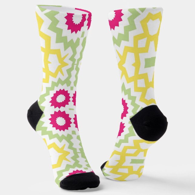 B&E Socks Bold & Elaborate Design 0048200 (Angled)