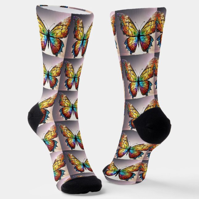 B&E Socks Bold & Elaborate Design 0048951 (Angled)
