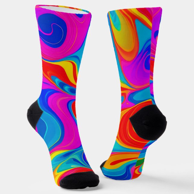 B&E Socks Bold & Elaborate Design 0048963 (Angled)