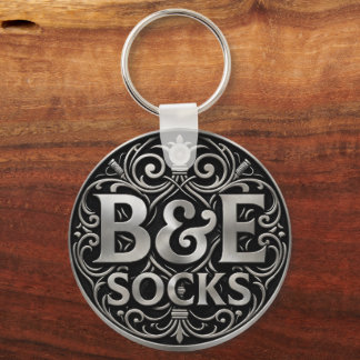 B&E Socks Bold & Elaborate Design 0049553 Keychain