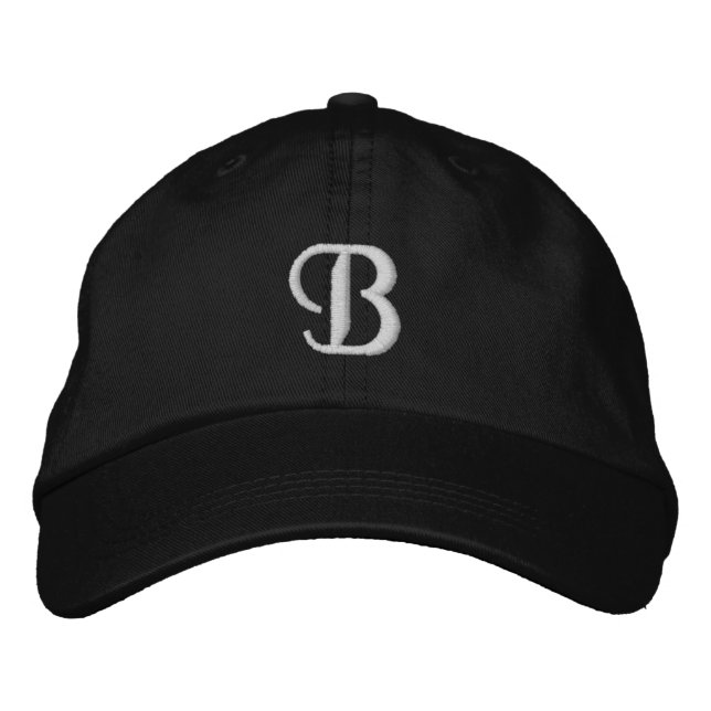 B EMBROIDERED HAT (Front)