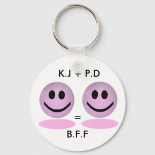 B.F.F Custom Keychain