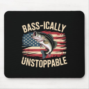 B Fishing Mouse Pad