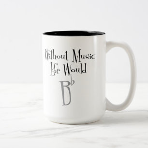 B Flat Large Mug
