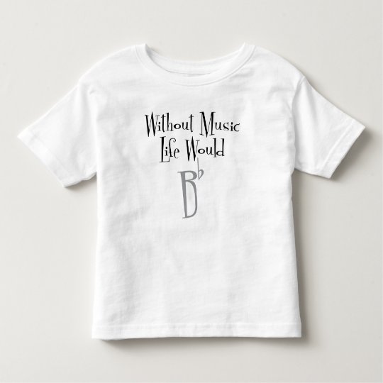 B Flat Toddler Jersey T-Shirt