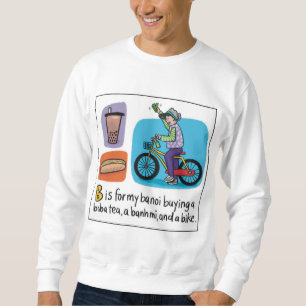B for Boba Crewneck Sweatshirt