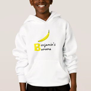 "B" for your first name and banana