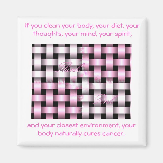 b...forever...aware...breast cancer magnet (Front)