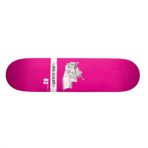 B-G_Deck_Magenta2 Skateboard