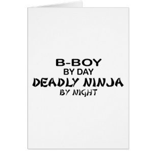 B-Garçon Ninja mortel par nuit