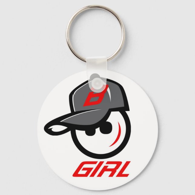 B-GIRL KEYCHAIN (Front)