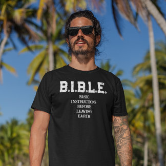 B.I.B.L.E.: Basic Instructions Men's T-Shirt