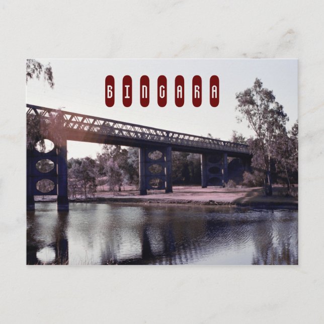 B I N G A R A POSTCARD (Front)