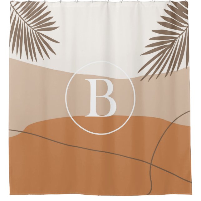 B - Initial Monogram Letter B Abstract Design (Front)