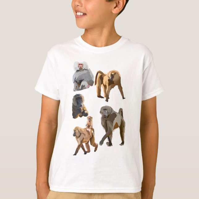 B is for Baboon T-Shirt (Front)