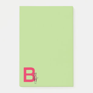 B is for Bacon happy jumping strip abc letter Post-it Notes