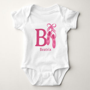 B is for Ballet Personalize Baby Bodysuit