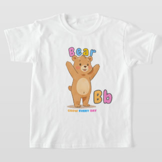“B is for Bear” Alphabet Tee – Grow Every Day