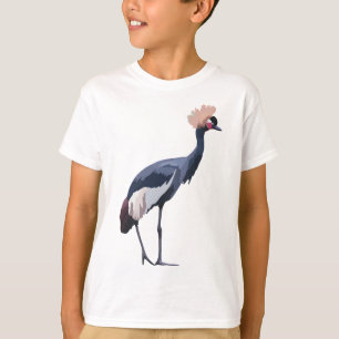 B is for Black Crowned Crane T-Shirt