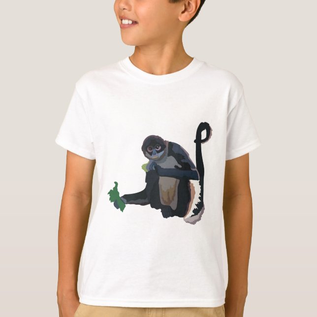B is for Black Handed Spider Monkey T-Shirt (Front)