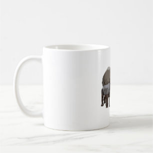 B is for Black Rhino Coffee Mug