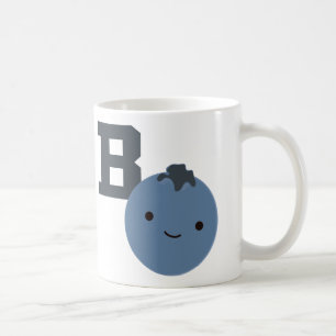 B is for Blueberry Coffee Mug