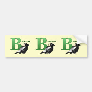 B is for Bobolink Bumper Sticker