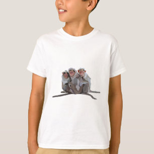 B is for Bonnet Macaque. T-Shirt