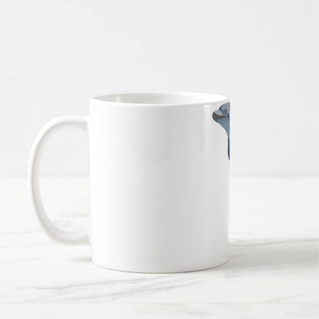 B is for Bottlenose Dolphin Coffee Mug (Left)