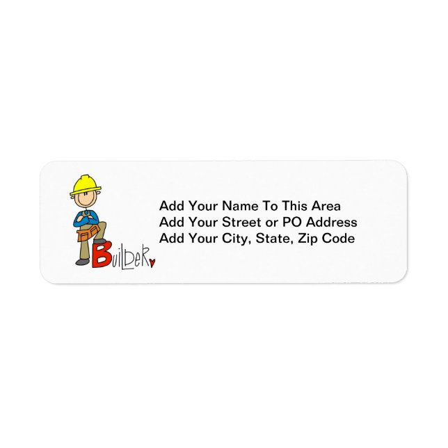 B is for Builder (Front)