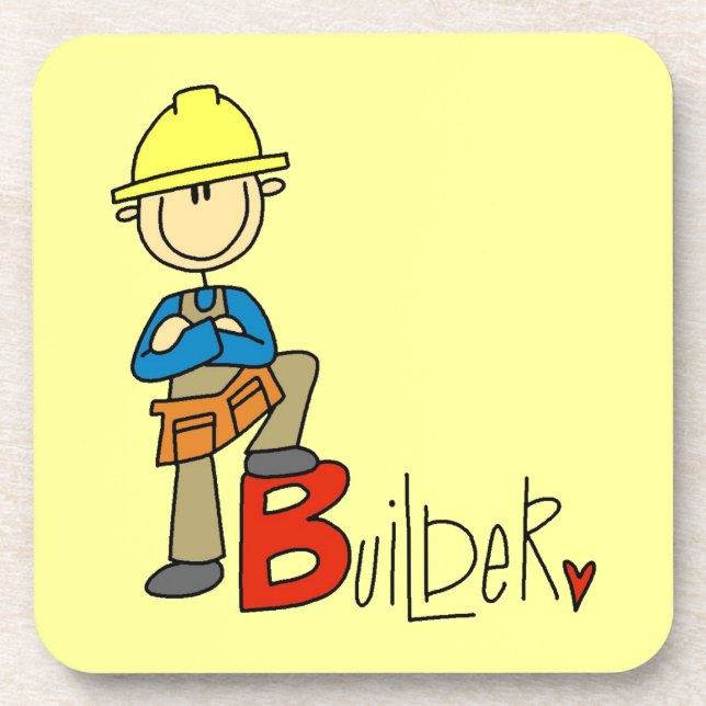 B is for Builder Coaster (Front)