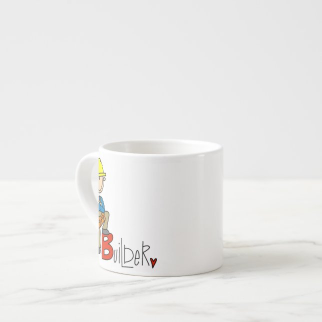 B is for Builder Espresso Cup (Front Left)
