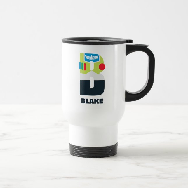 B is for Buzz | Add Your Name Travel Mug (Right)