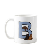 B is for… personalized mug