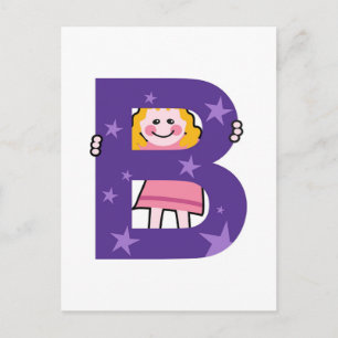 B is for.... postcard