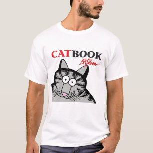 b kliban cat, cat book T-Shirt