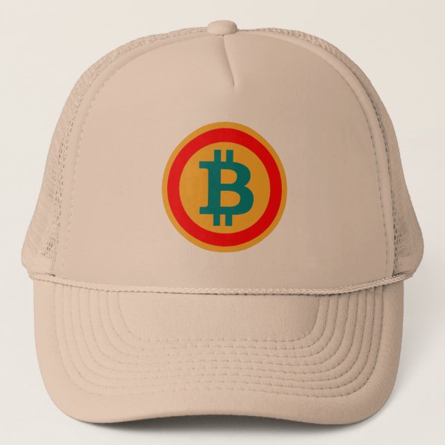 B letter cap as "bitcoin" (Front)