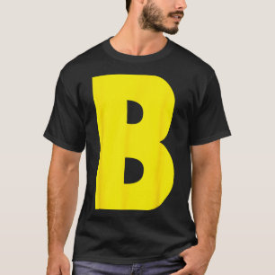 B Letter Chipmunk Group Matching Funny Halloween T-Shirt