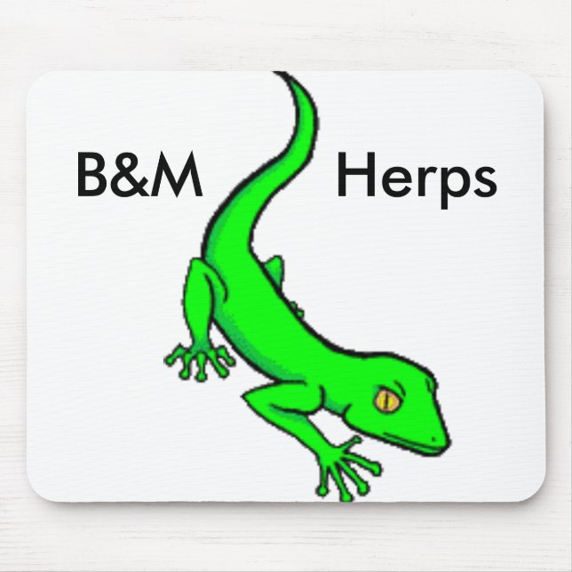 B&M  Herps mouse pad (Front)