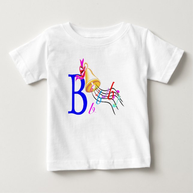 B - Monogram  Collection Baby T-Shirt (Front)