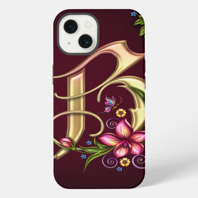 B Monogram iPad Air Case (Back)