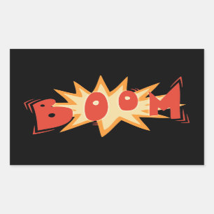 B O O M STICKER
