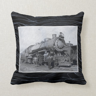 B&O Steam Engine 4013 Throw Pillow