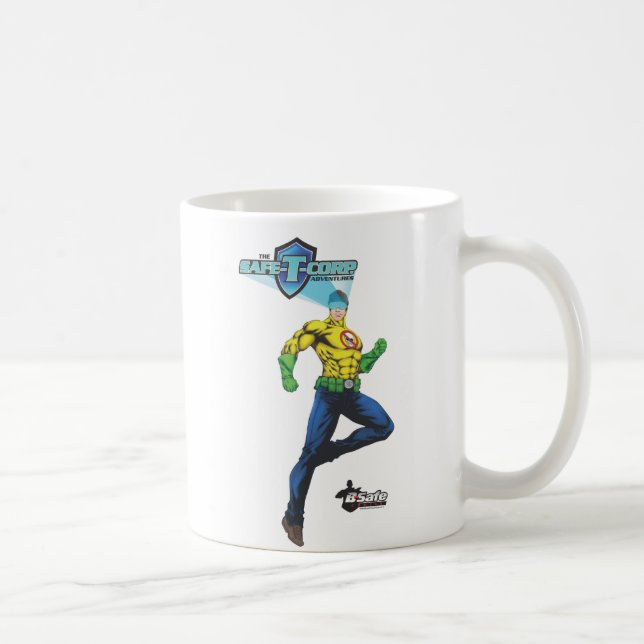 B-Safe Comics - Safe-T-Man Coffee Mug (Right)
