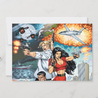 B@stard Stew Action Comic Art by Al Rio