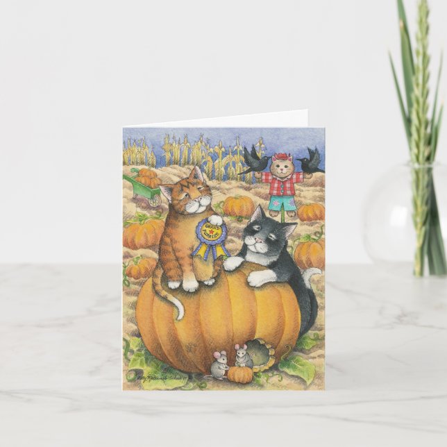 B & T #22 Halloween Note Card (Front)