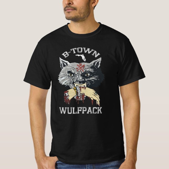 B-TOWN WULFPACK SHIRT (Front)