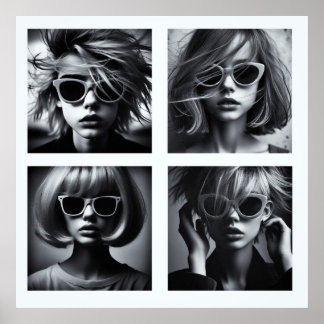 B&W AI POSTER FILLES