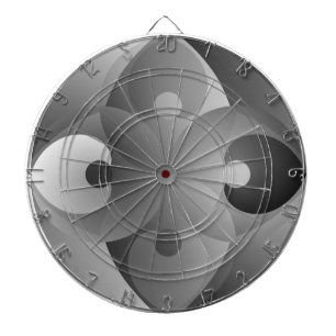 B/W Balance by Kenneth Yoncich Dartboard
