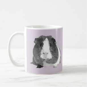 B&W 'Betty' Guinea Pig Mug
